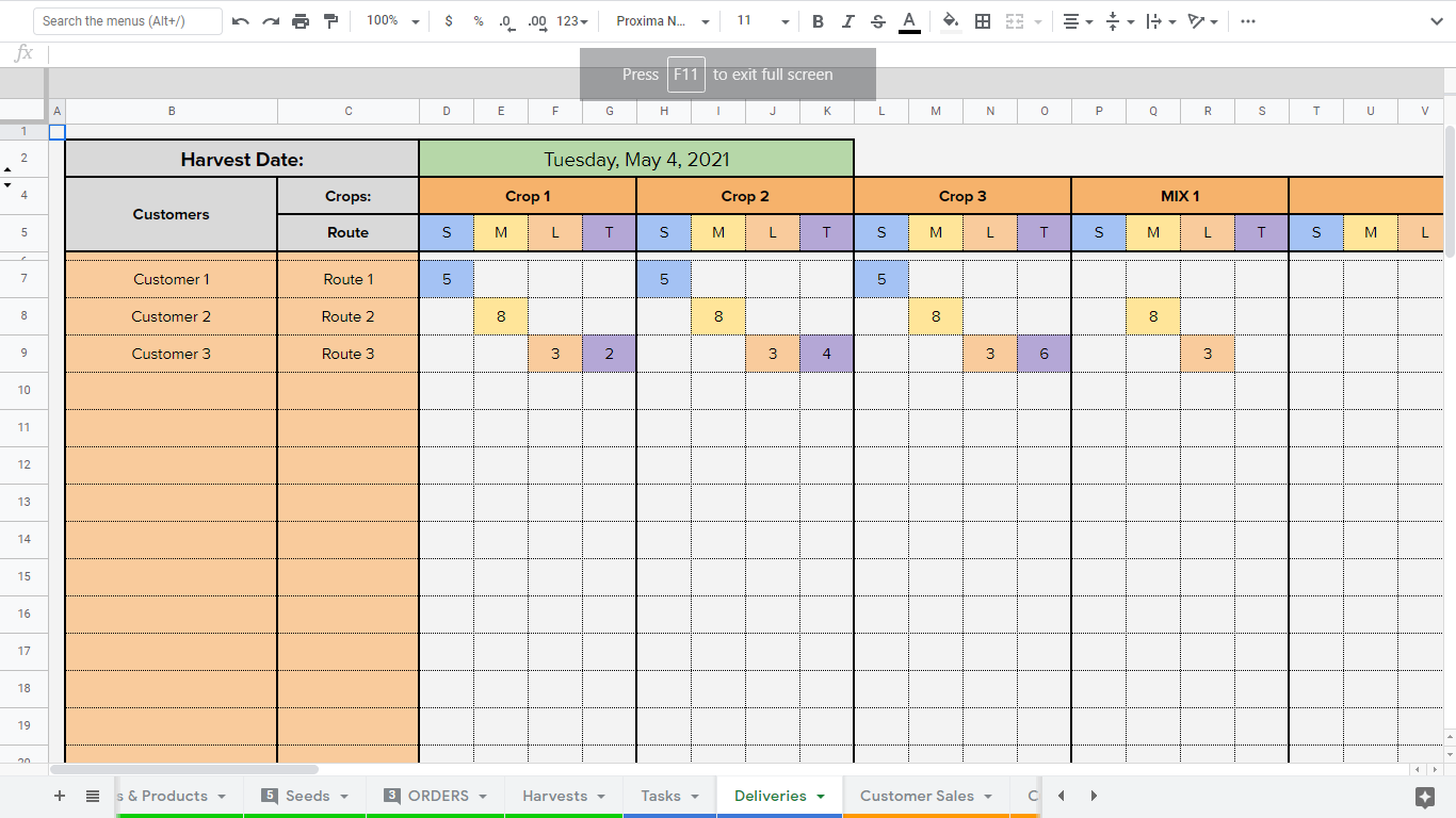 Microgreens Crop and Financial Planner - Image 4